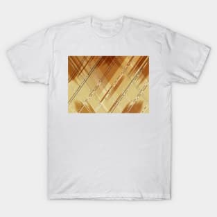 Diagonal stripes background 5 T-Shirt